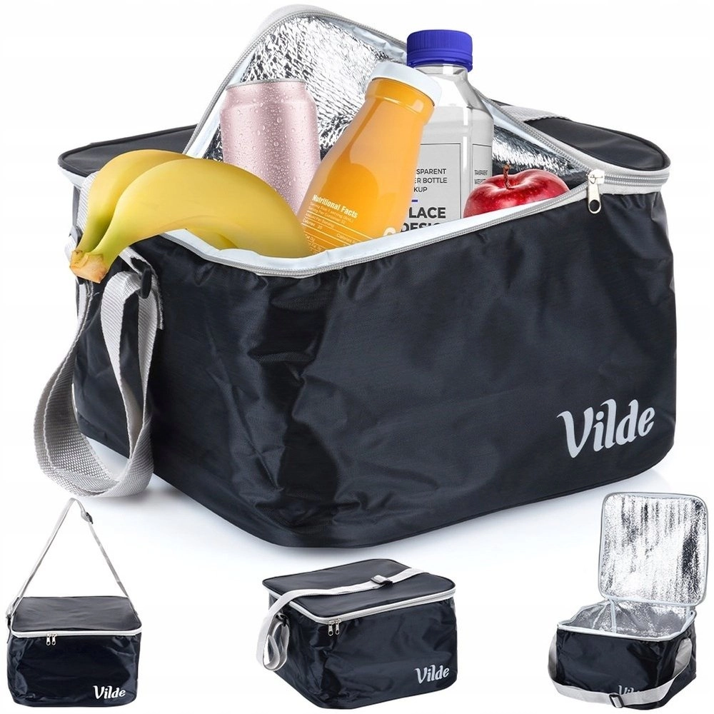 Vilde Thermal bag black 18L VILDE