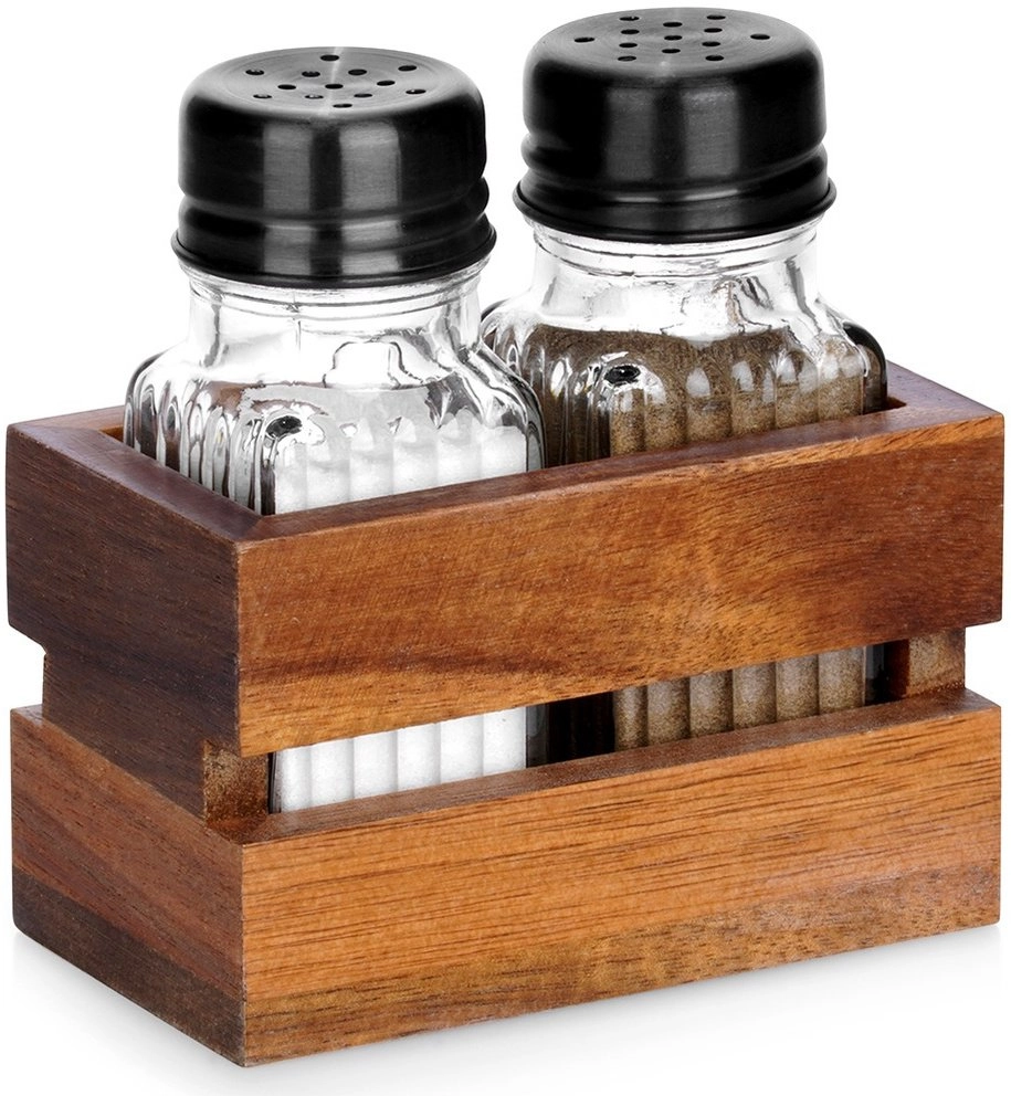 Vilde Salt Shaker Ribbed Pepper Shaker