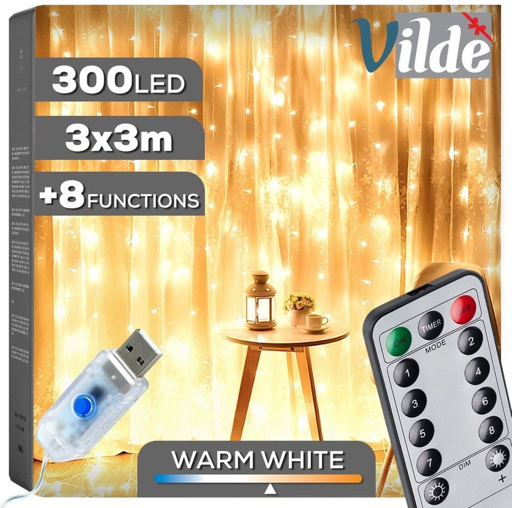 Light curtain with remote control 300