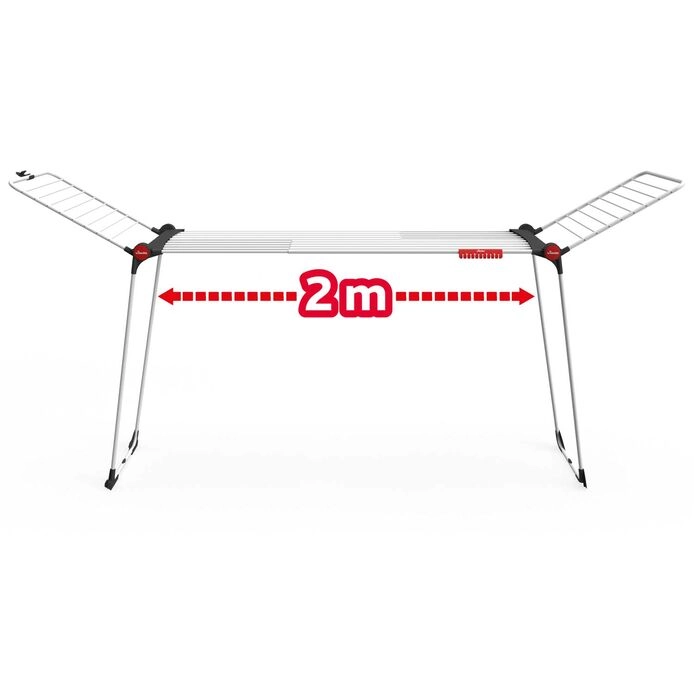 Vileda Infinity Flex clothes airer (white/anthracite)