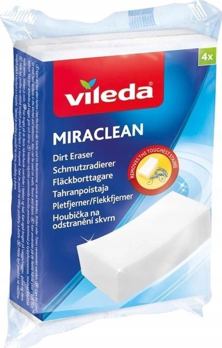 Vileda Miraclean Magic Sponge  4-pack 105715