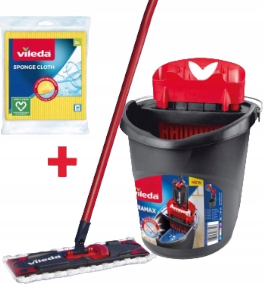Vileda Ultramax Box mop + cloths