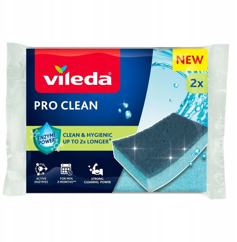 Viscose scourer with enzymes Vileda Pro