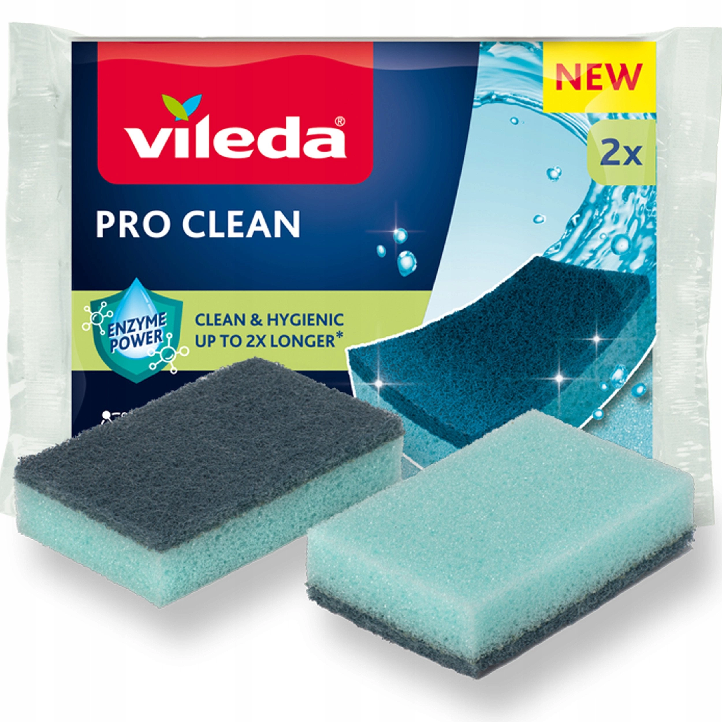 Vileda Pro Clean enzyme scourer 2