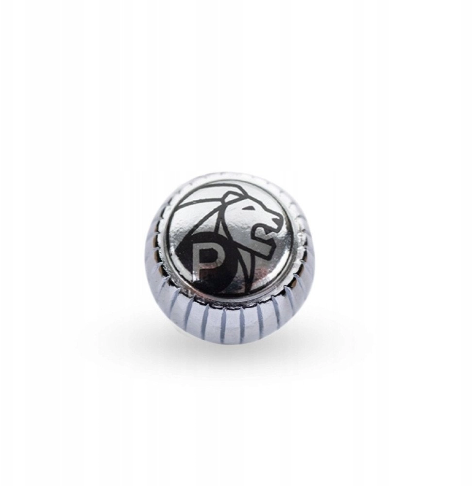 Shiny chrome nut for grinders -