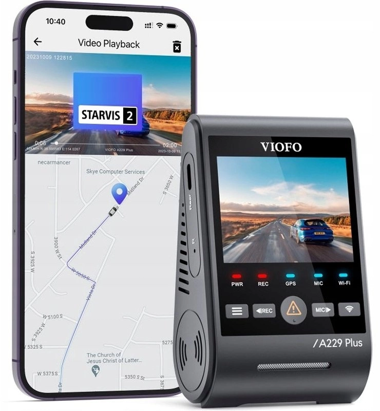 VIOFO A229 PLUS 1CH-G GPS video