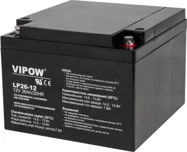 VIPow Battery 12V/26Ah (BAT0270) BAT0270 5901436796152