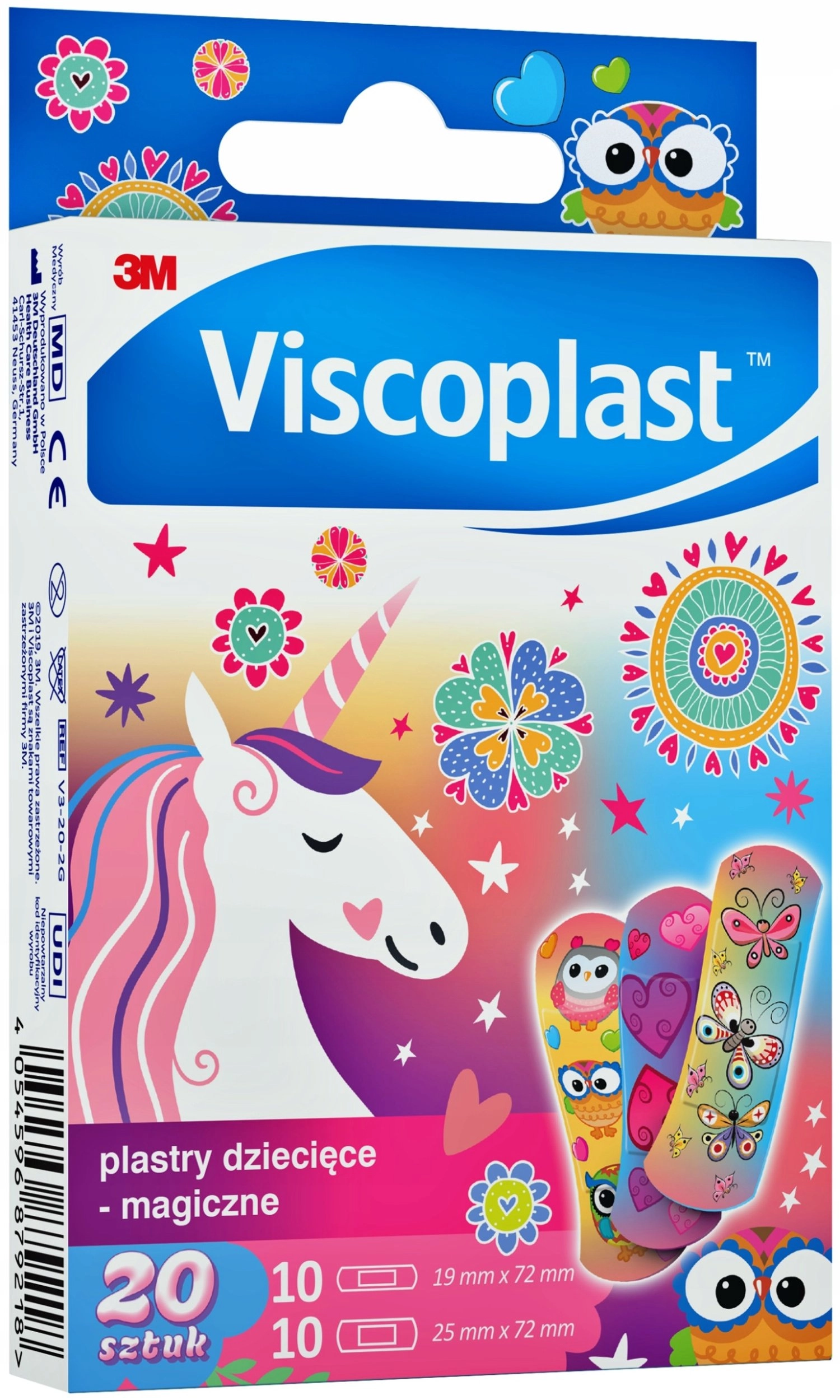 VISCOPLAST Magic children`s patches  2 sizes