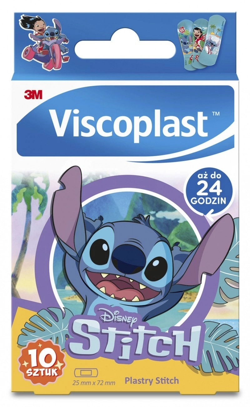 Viscoplast VISCOPLAST-3M children`s plasters Stitch 72x25