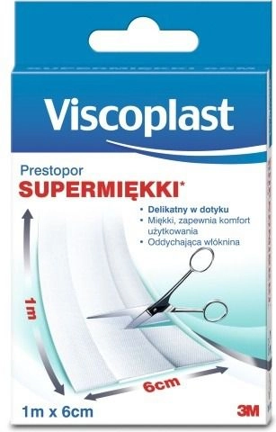 Viscoplast Plaster do cięcia supermiękki 1mx6cm