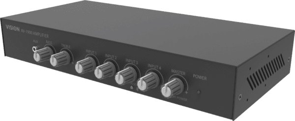 Vision AV-1900 audio amplifier Home Black