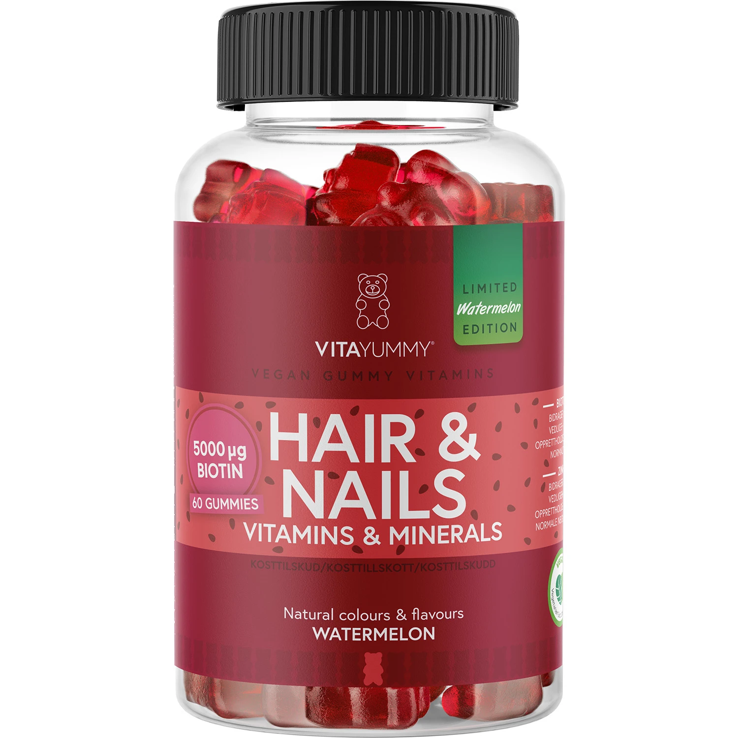 VitaYummy - Hair Nails (Watermelon) -