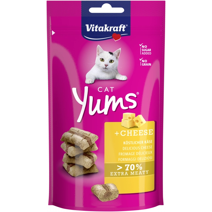 Vitakraft Cat Yums Snacks Cheese 40