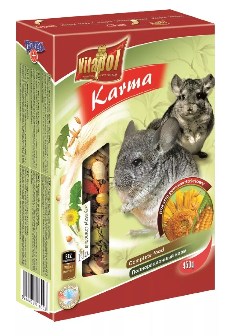 Vitapol zvp-1600 Hay 450 g Chinchilla
