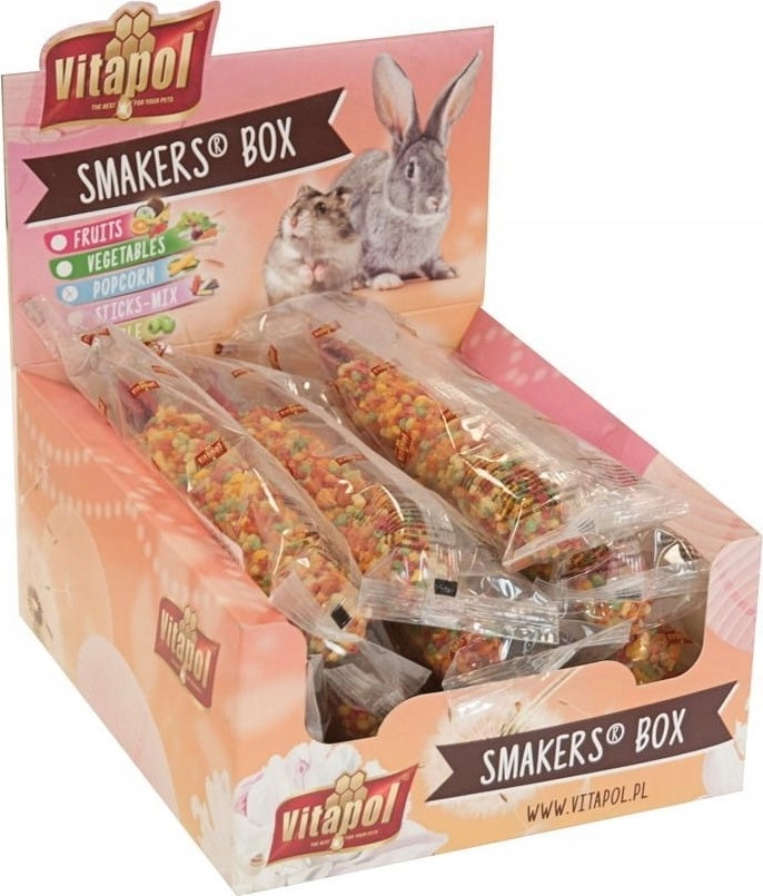 Vitapol SMAKERS BOX POPCORN FOR RODENTS