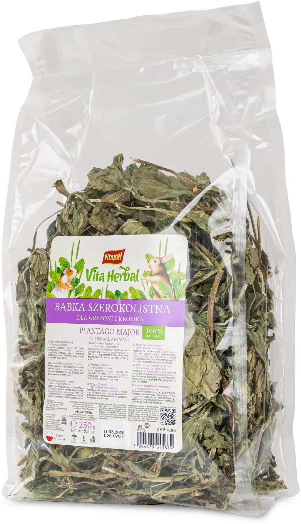 Vitapol Vita Herbal Plantain leaves for