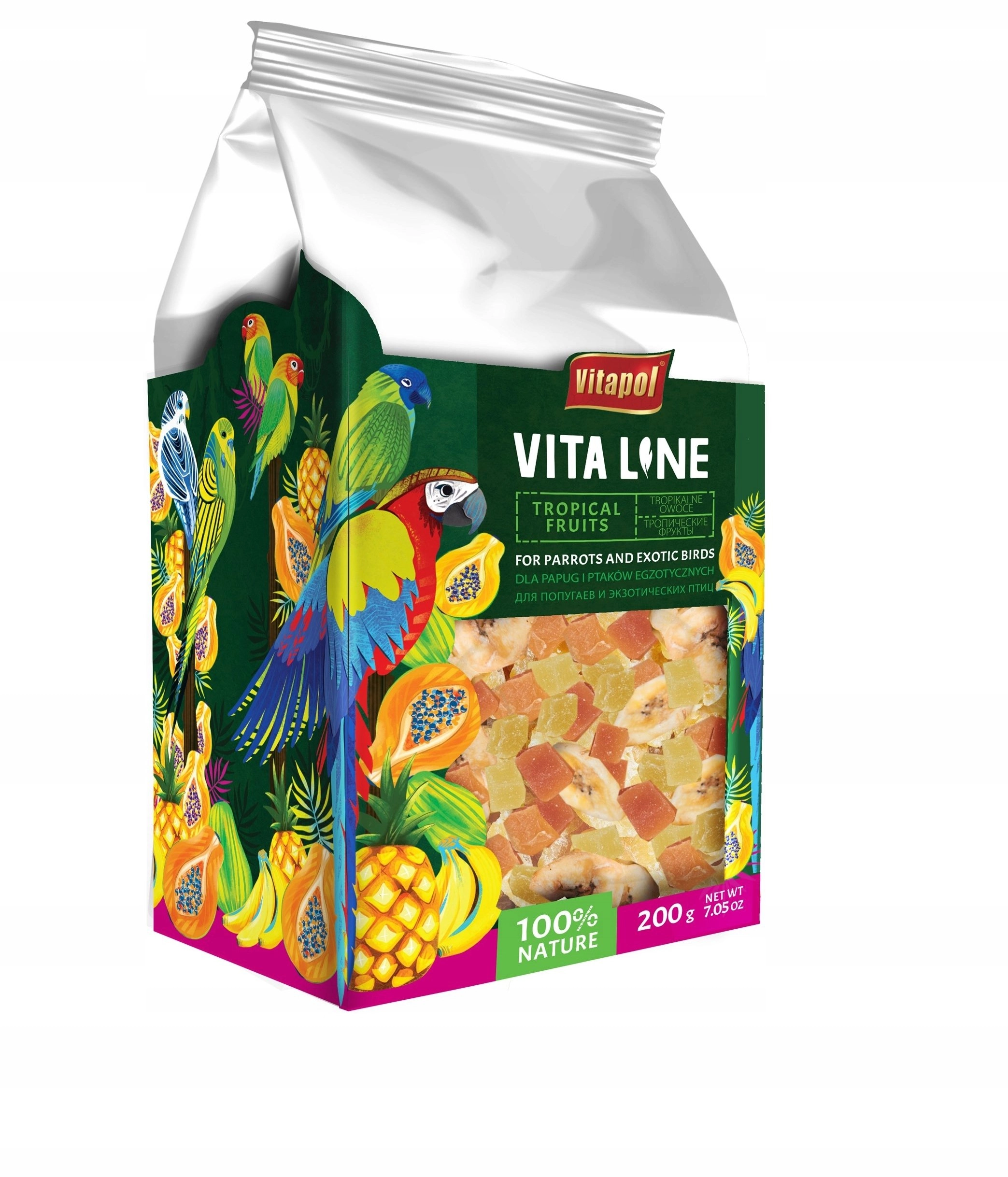 Vitaline Tropikalne owoce dla ptaków egzotycznych