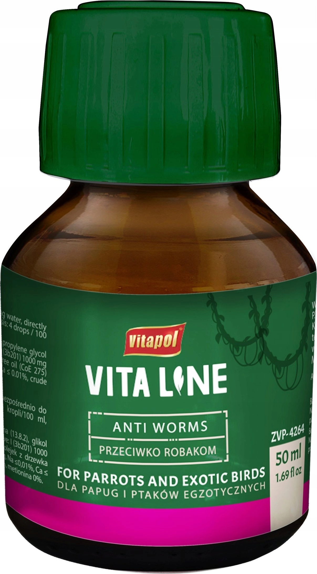 Vitapol Vitaline against worms for exotic