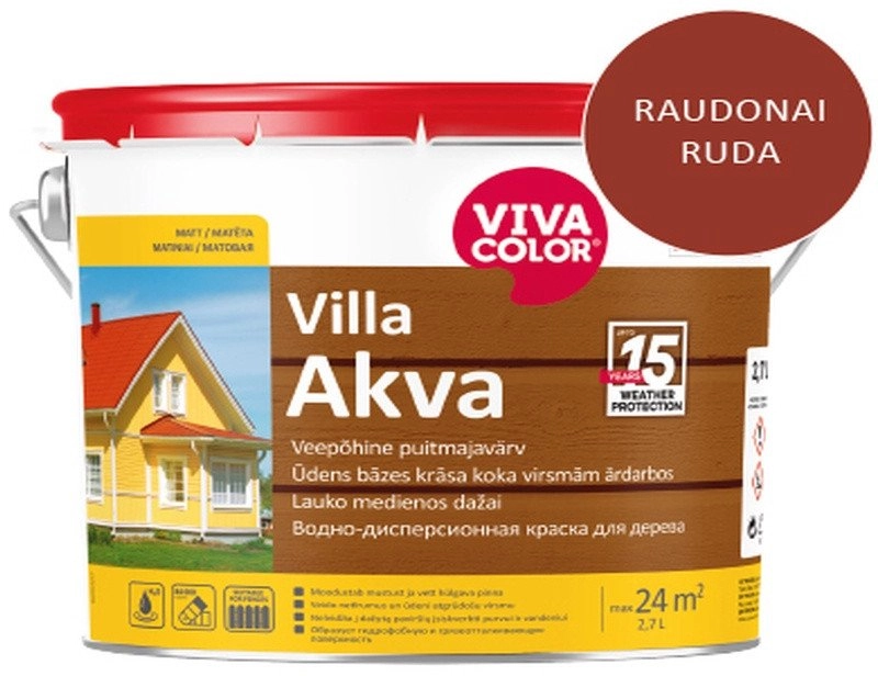VivaColor PAINT FACADE VILLA AKVA REDBR