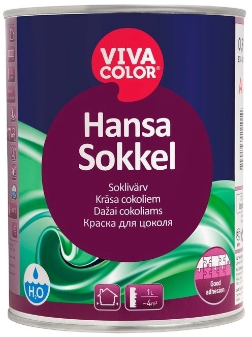FASADE PAINT HANSA SOKKEL 0 9L