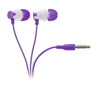 Vivanco headset HS 100 PU, purple (31432)