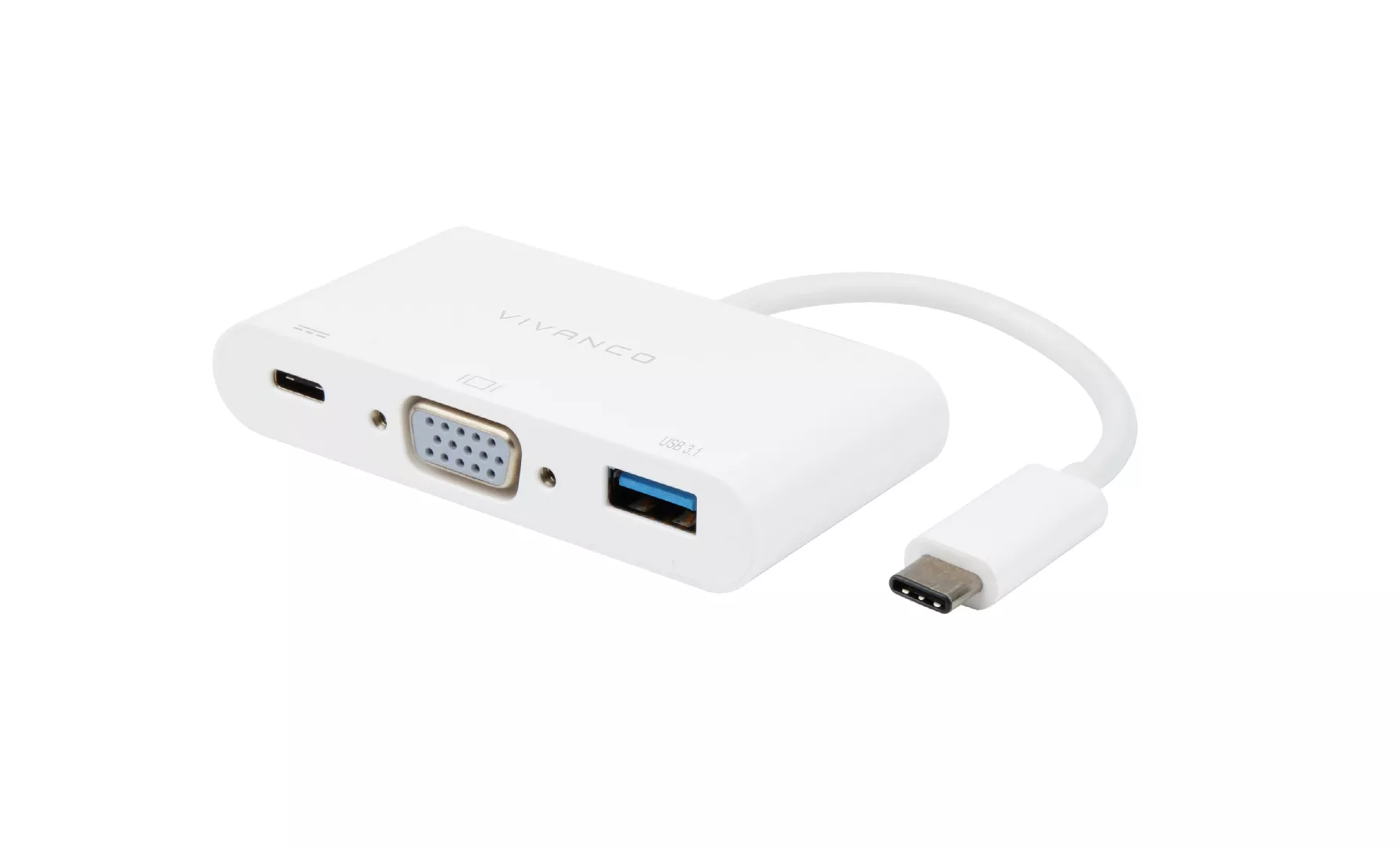 Vivanco IT-USBC VGA C HUB Wired