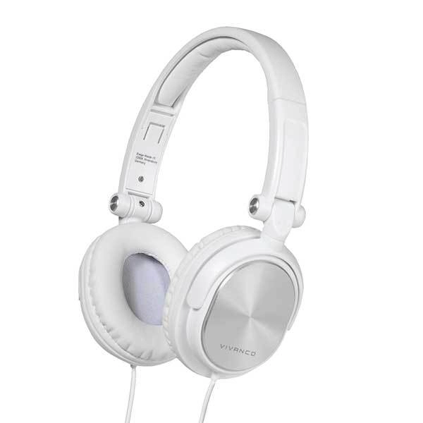 Vivanco headphones DJ30, white (36521)