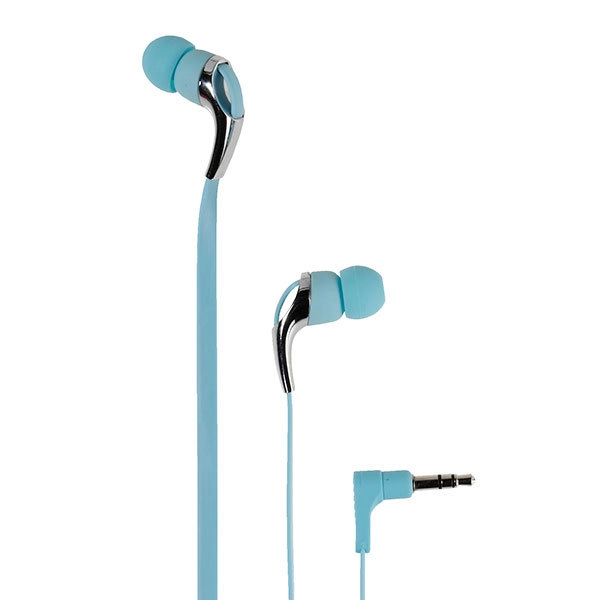 Vivanco earphones Neon Buds, blue (37305)