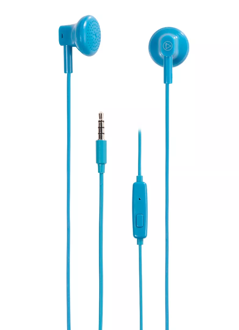 Vivanco headset Budz, blue (38927)