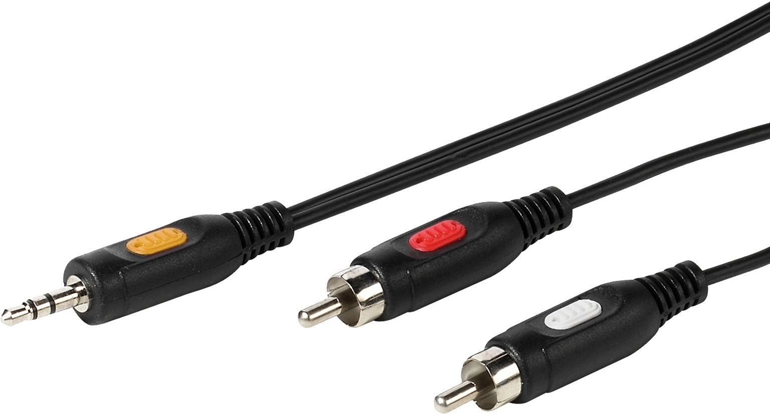 Vivanco VVAJACK2RCA25MMK audio cable 2.5