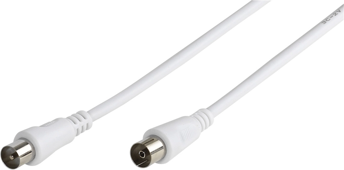 Vivanco antenna cable PS 15m white