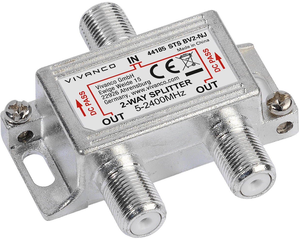 Vivanco cable splitter SAT ( VVSATSPLIT1IN2OUT