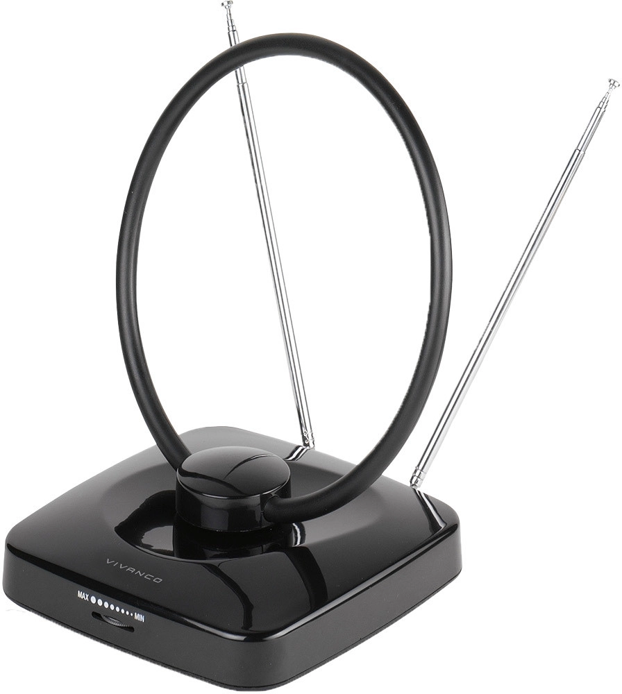 Vivanco VVTV2ANTCIRCLE television antenna Indoor VVTV2ANTCIRCLE