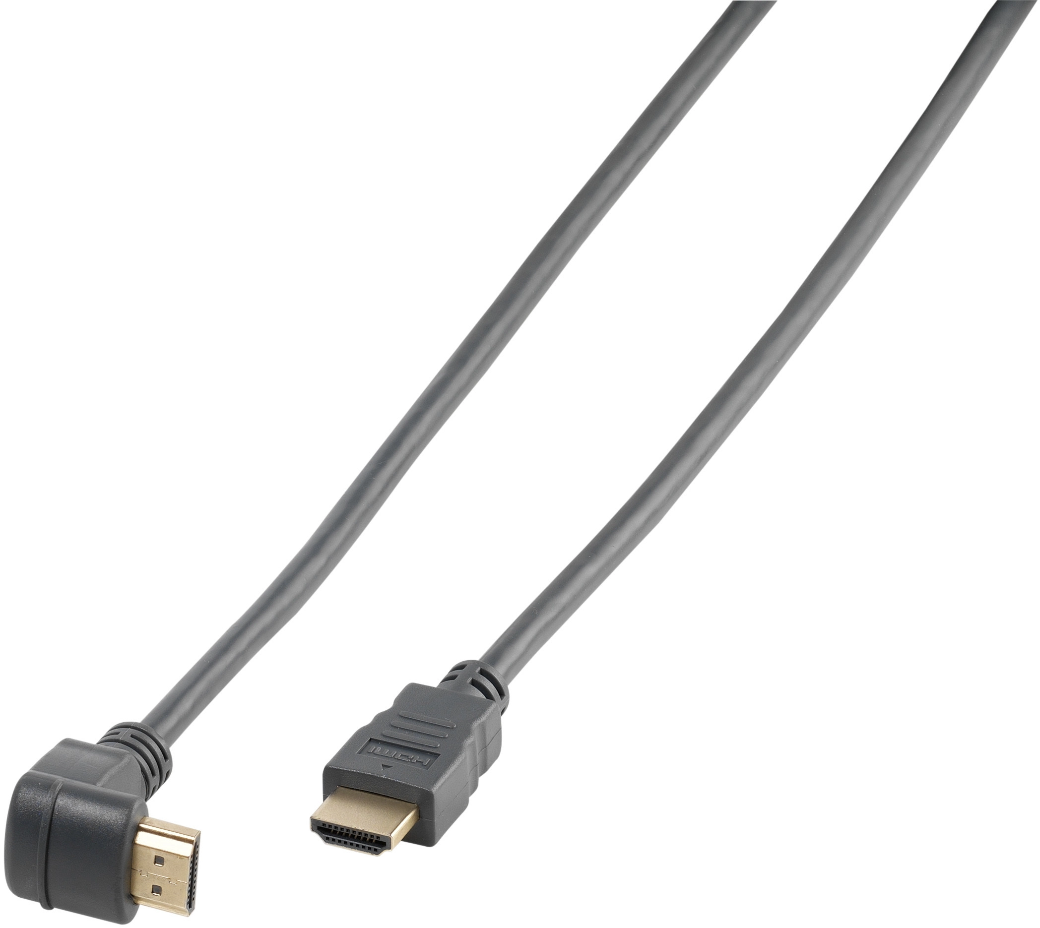 Vivanco cable HDMI-HDMI 1.5m angeled