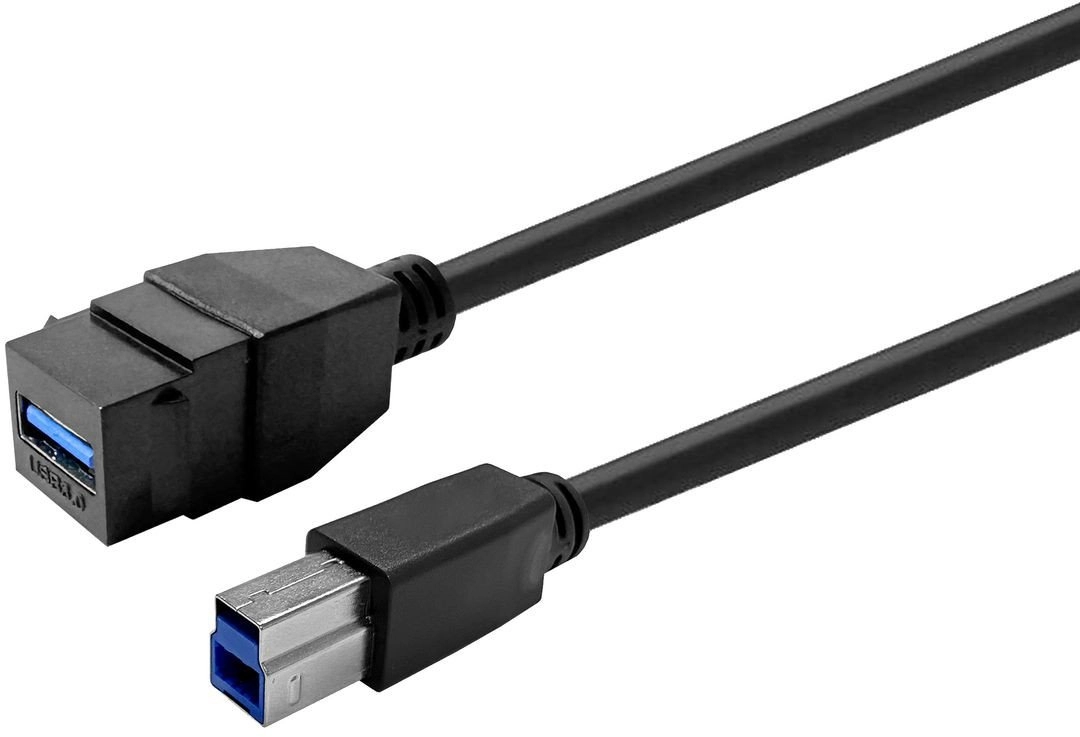 VivoLink Keystone Black USB3.0 A-Female
