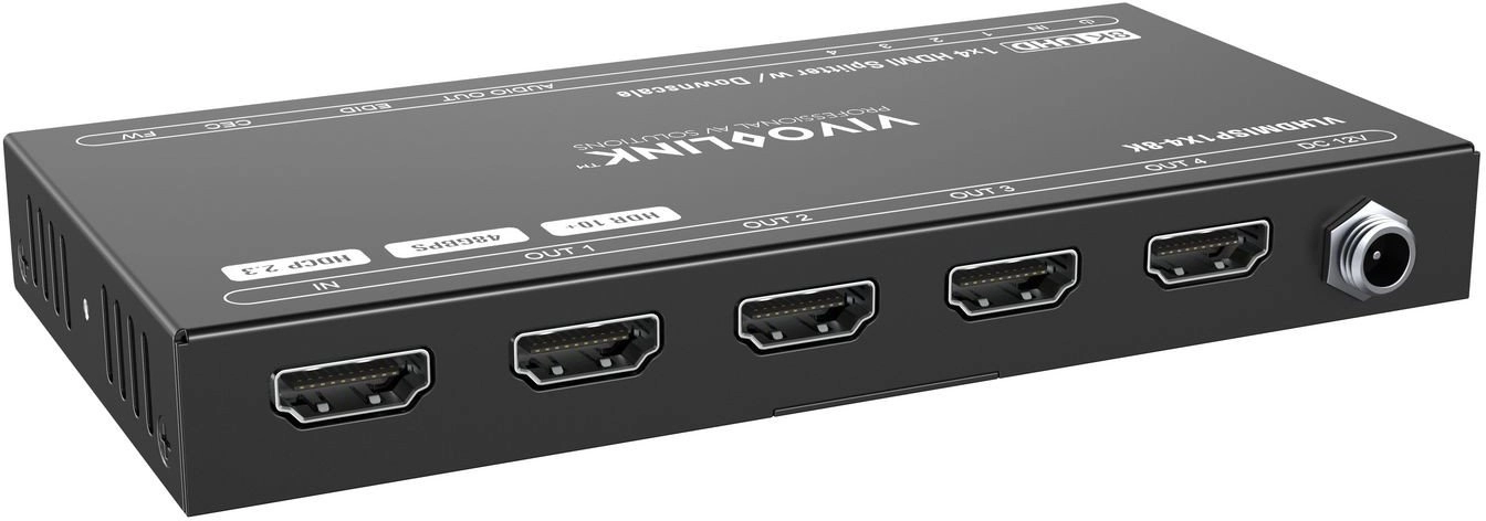Vivolink VLHDMISP1X4-8K video splitter HDMI 4x