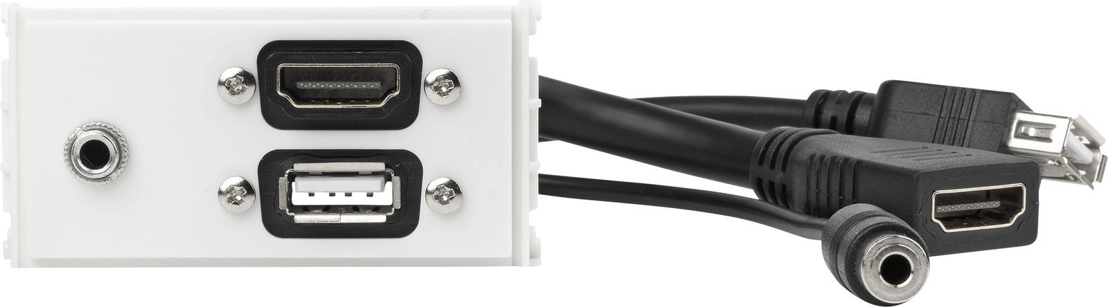 VivoLink Panel ścienny HDMI + USB-A