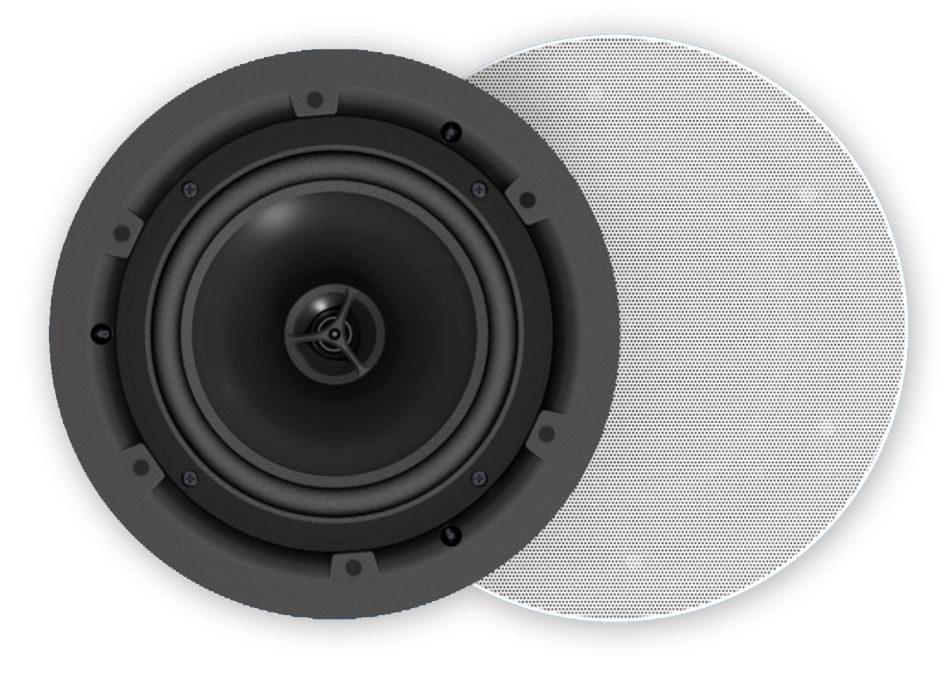 Vivolink VLSPMTC60WT loudspeaker 2-way Grey Wired