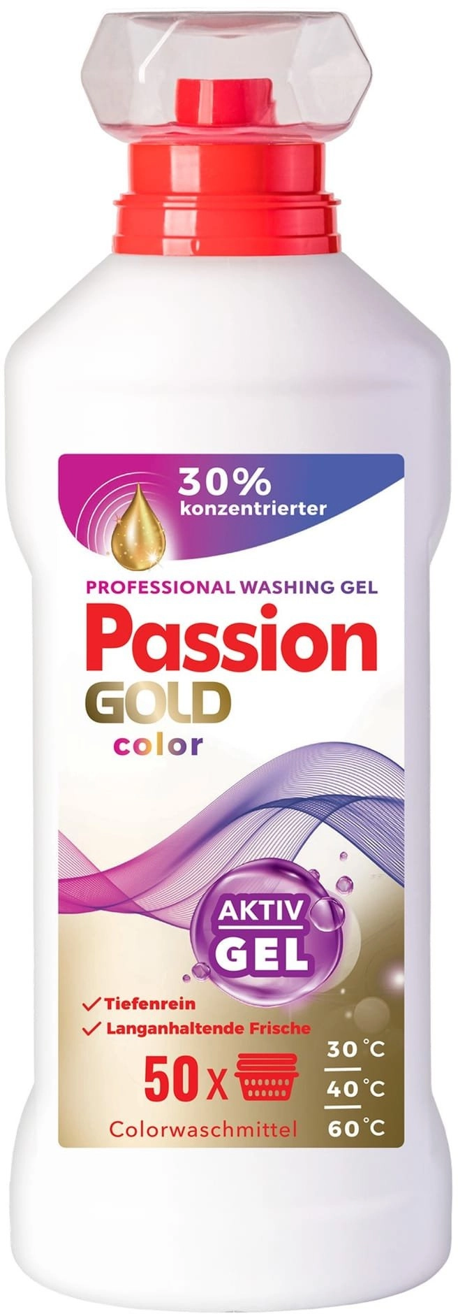 PASSION GOLD Washing gel 2L Color