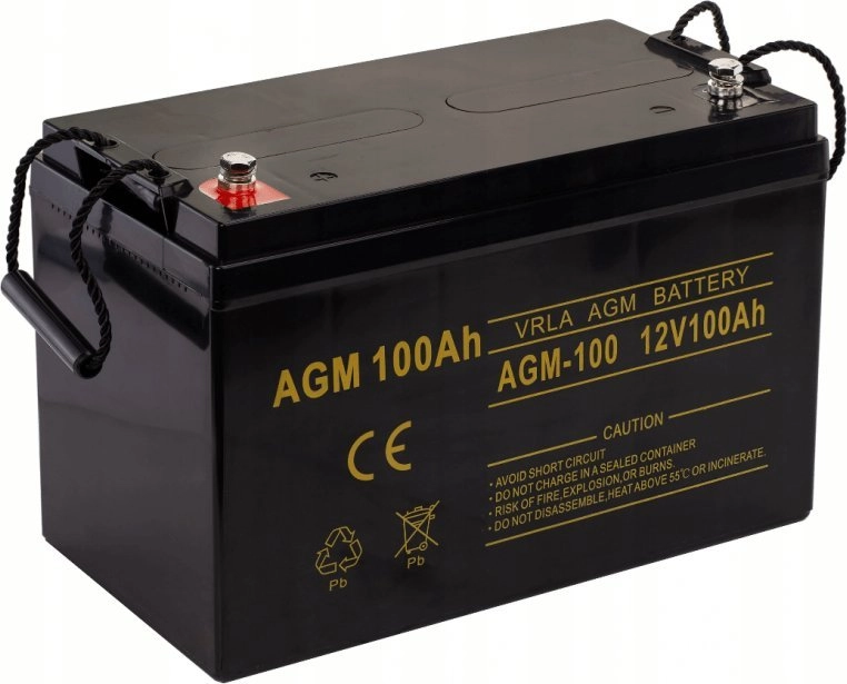 Volt Akumulator AGM 12V 100Ah 6AKUXAG100