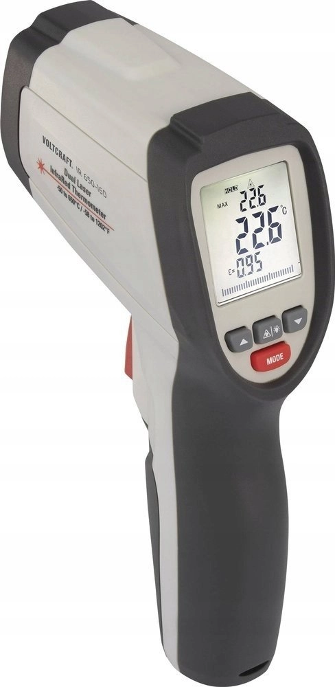 Voltcraft Pirometr IR 650-16D Optyka 16:1