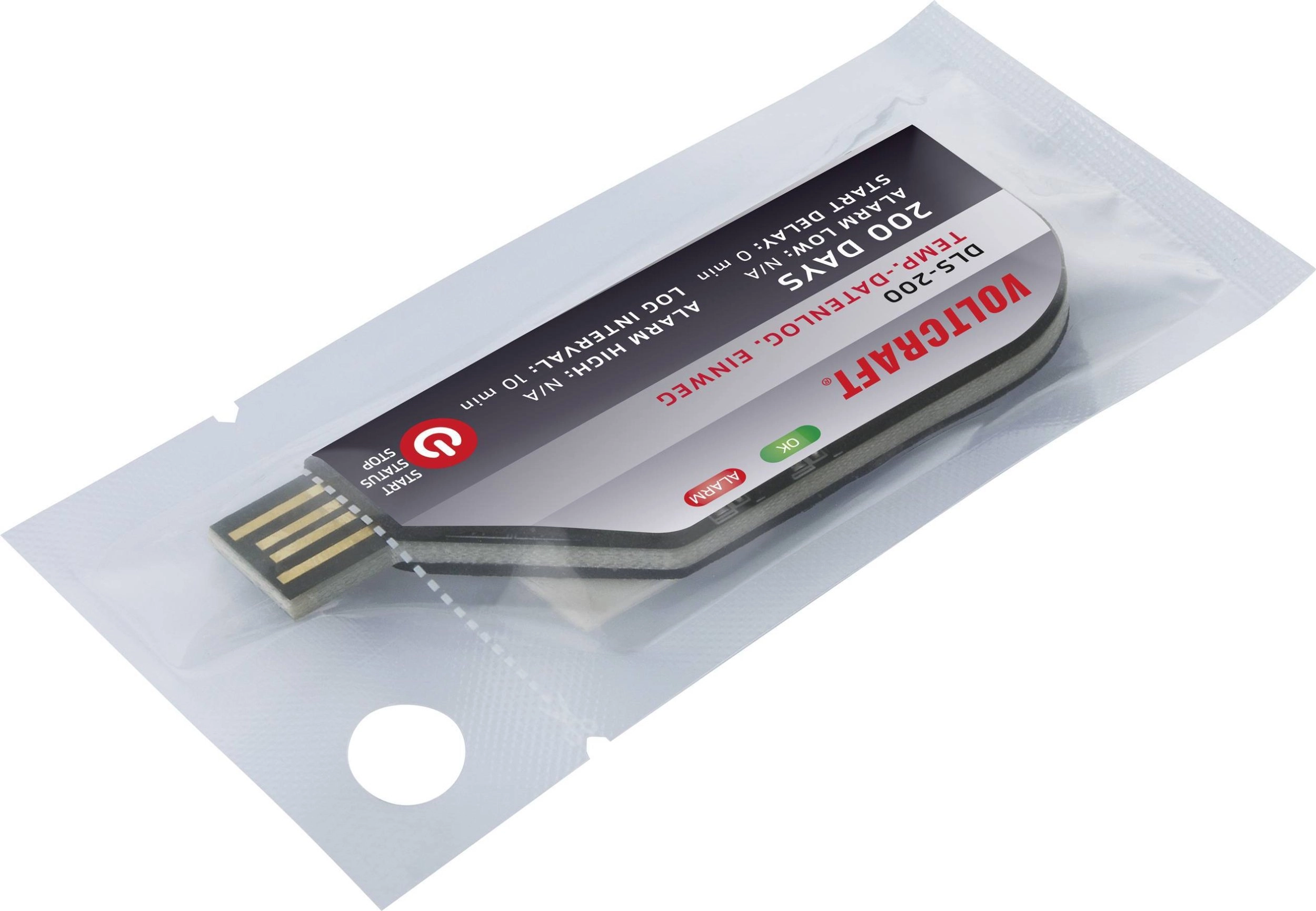 Voltcraft DLS-200 temperature logger 2315346 0001-00015-63999