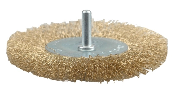 Vorel Disc brush with shank  crimped