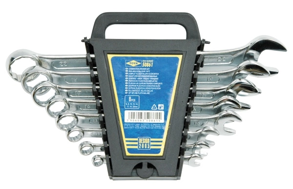 Vorel Set of combination wrenches 6-22mm