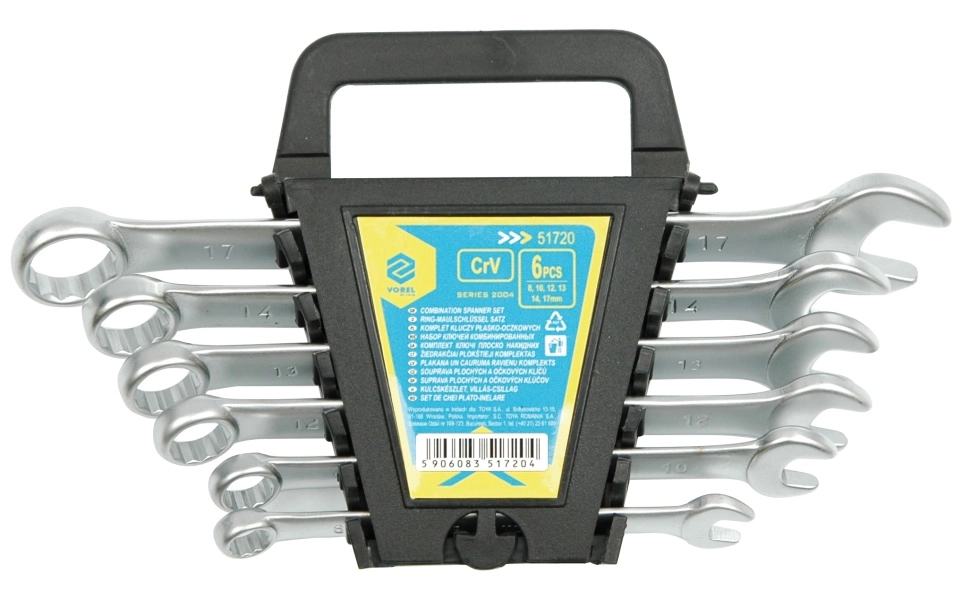 Vorel Set of combination wrenches 6-22mm
