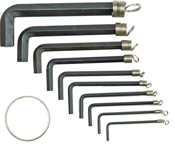 VOREL HEXAGONAL WRENCHES 1-10mm / hex