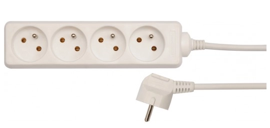 Vorel Electric extension cord with grounding