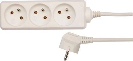 Vorel ELECTRICAL EXTENSION CABLE /WHITE/ 3