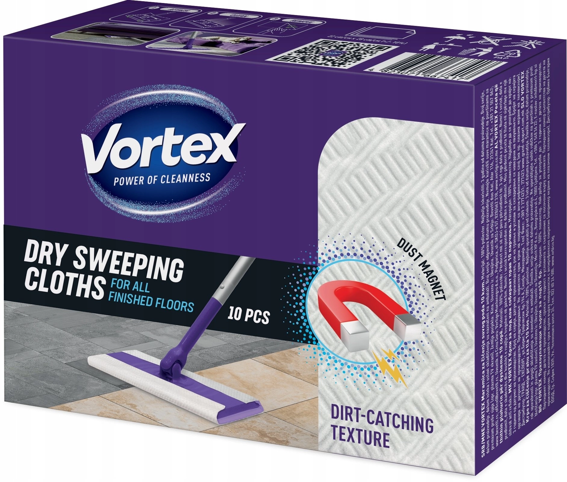 Vortex DRY SWEEPING CLOTHS 10PCS 15848011