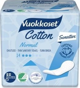Vuokkoset Vuokkoset COTTON Podpaski bez Skrzydełek